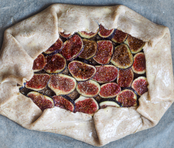 Fig and Toasted Almond Frangipane Galette