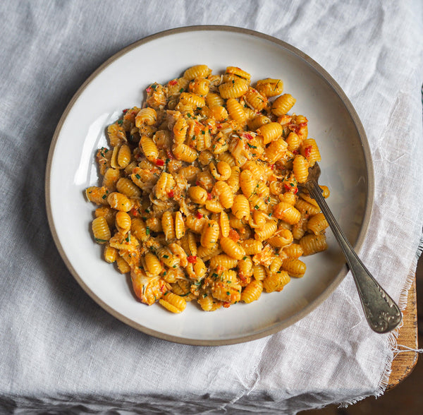 Saffron Gnocchi Sardi with Crab with Klara Risberg