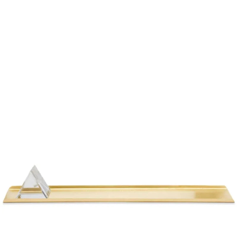 PUEBCO Prism Incense Holder With Brass Tray