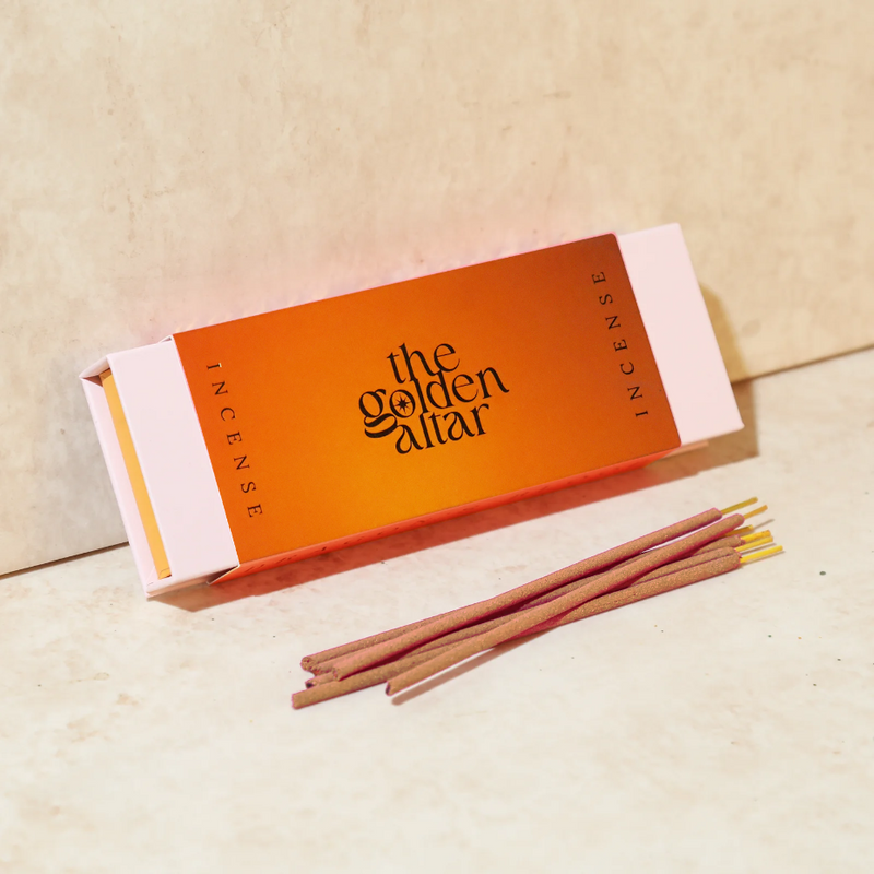 Golden Altar Natural Incense: Amber
