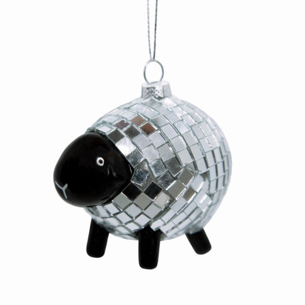 Disco Sheep Christmas Decoration