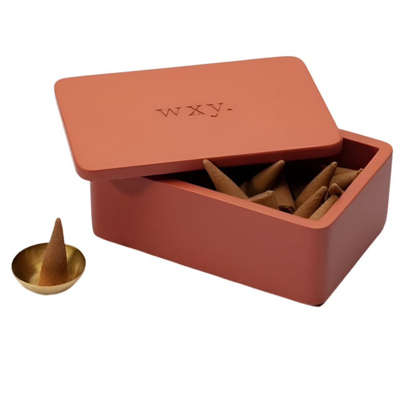 WXY. Incense Cone Box Santal