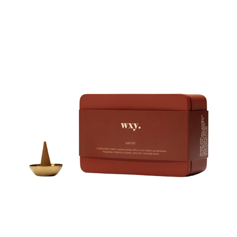 WXY. Incense Cone Box Santal