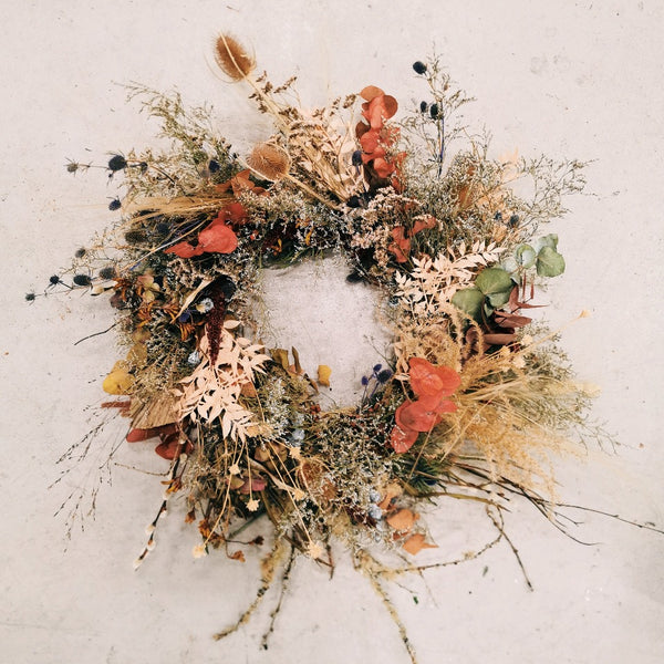 Dried Christmas Wreath Workshop 2023