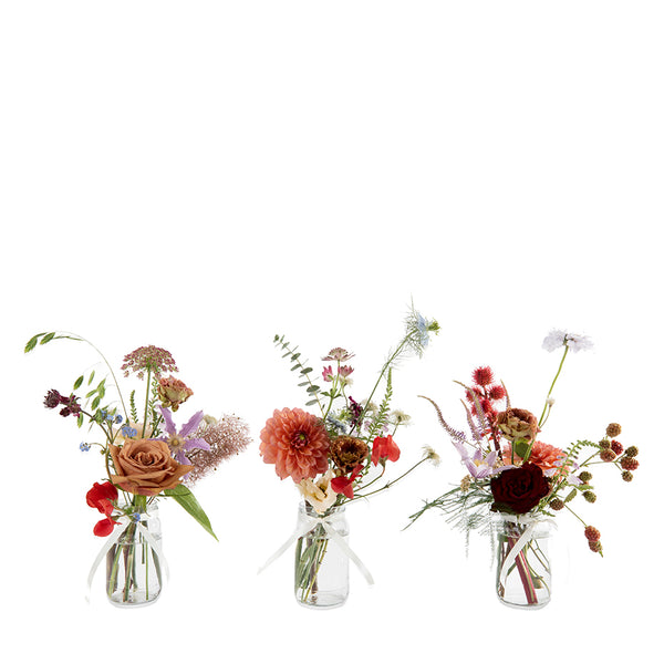 Three Jam Jar Arrangements - Thelma & Louise