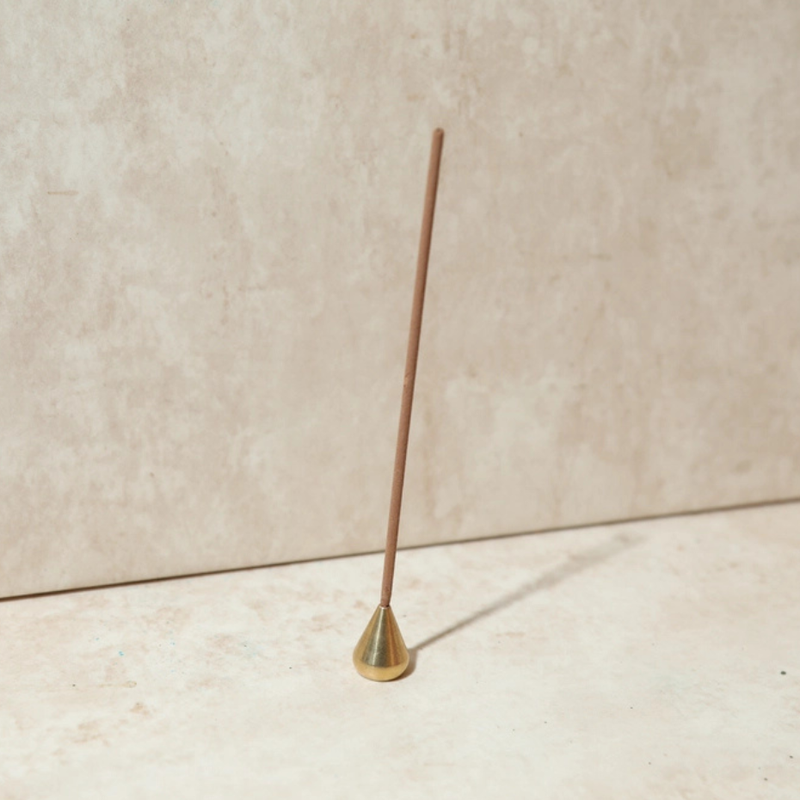 Brass Incense Holder Vase Shape