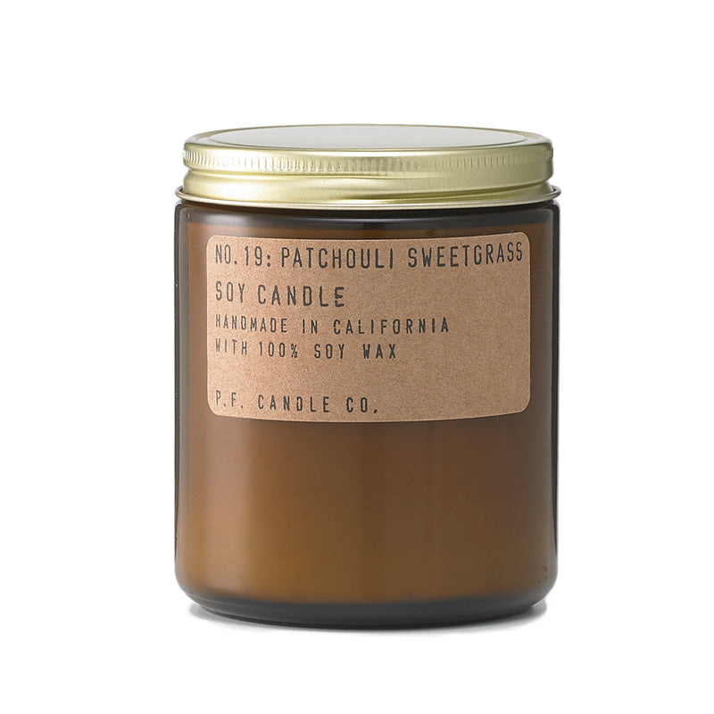 P.F. Candle Co. Patchouli Sweetgrass Soy Candle