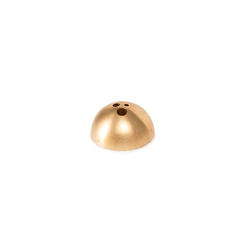 Ume Dome Incense Holder - Brushed Gold
