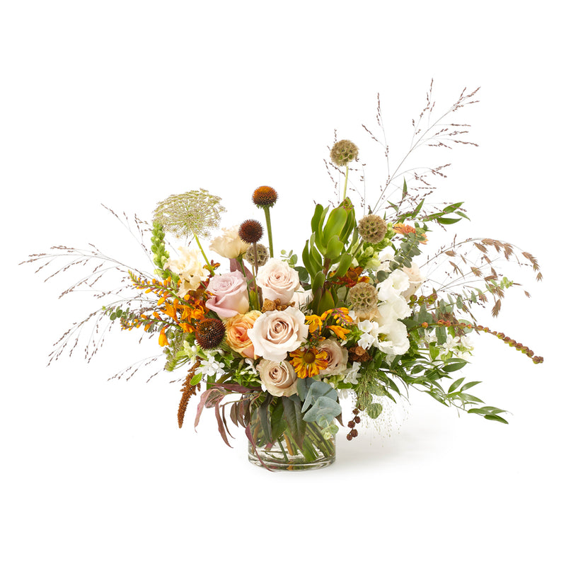 Deluxe Vase Arrangements - Burnished Blossom